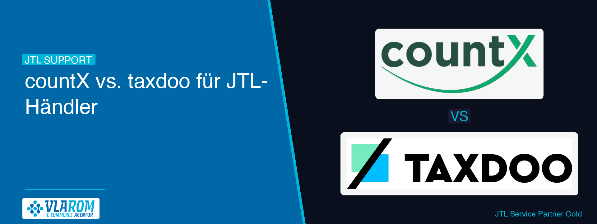 countX vs. taxdoo für JTL-Händler
