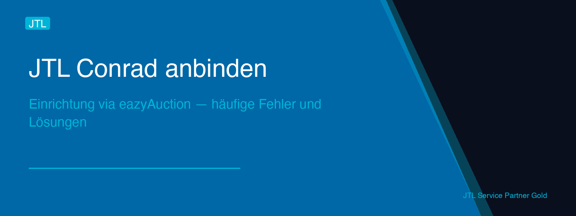 JTL-Wawi eazyAuction Oberfläche mit Conrad Marktplatz-Anbindung