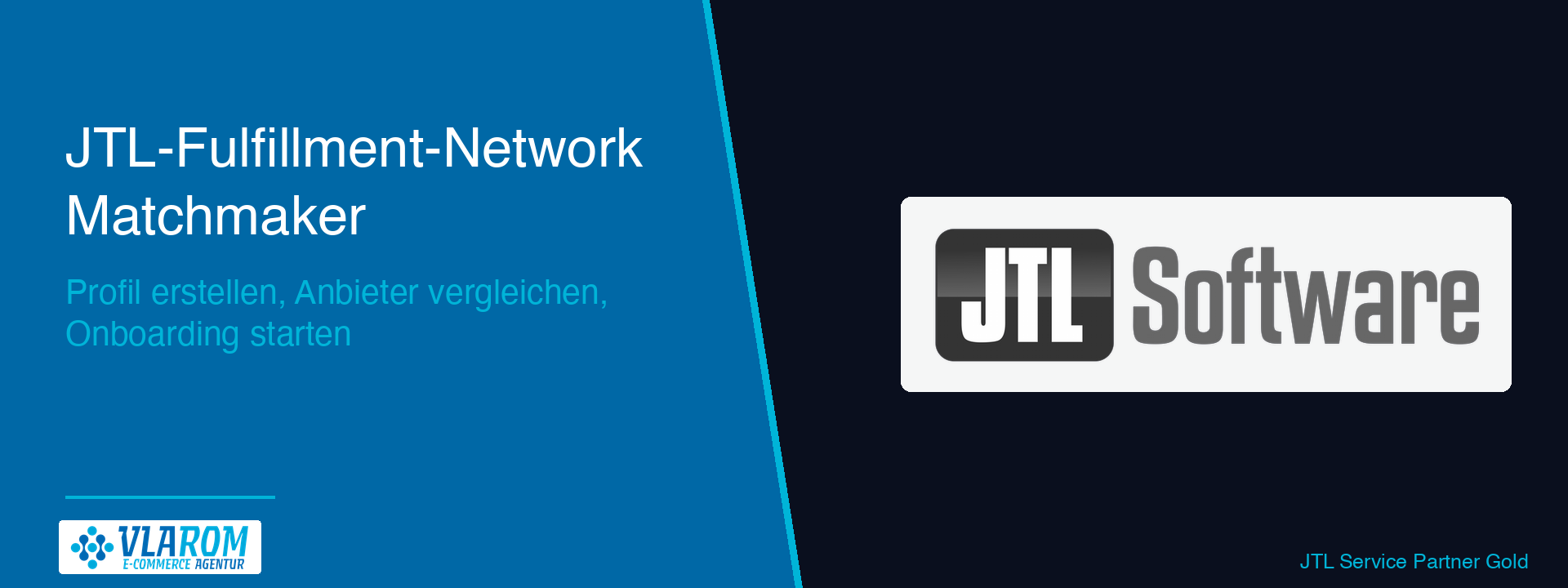 JTL-FFN Matchmaker Profil-Maske mit Paketvolumen-Eingabe und Anbieter-Vergleich im Hintergrund