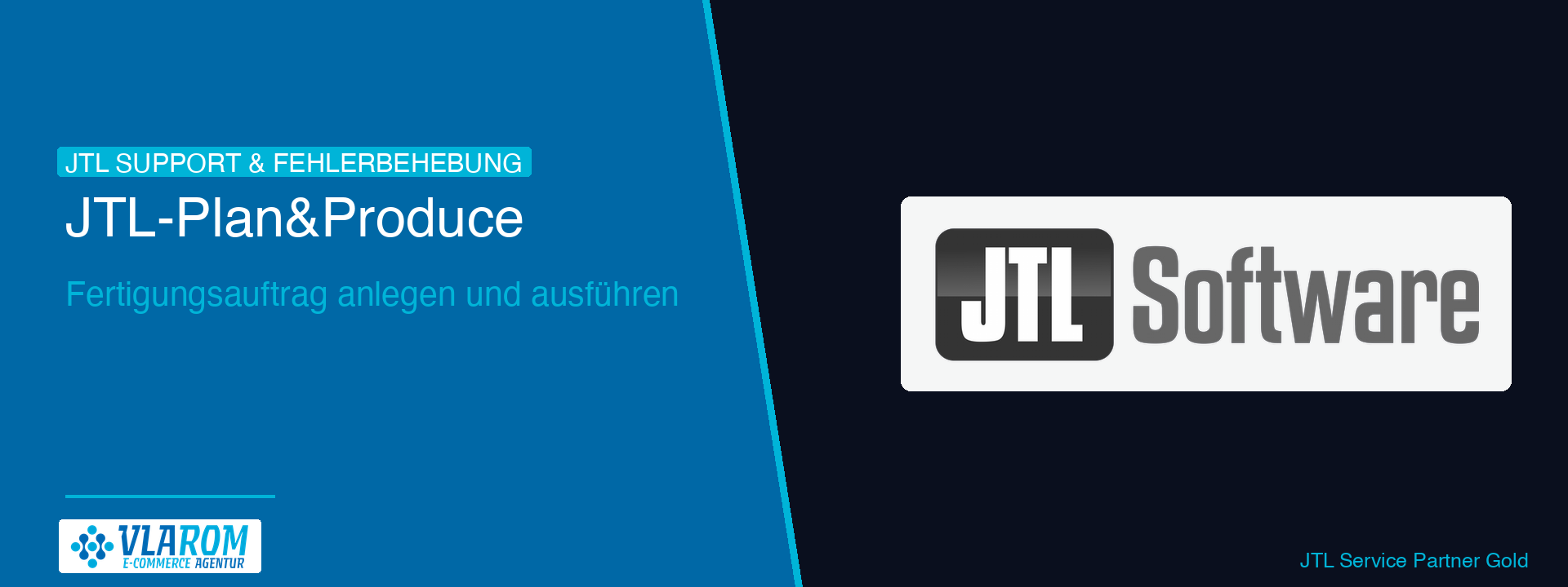 JTL-Plan und Produce Fertigungsauftrag-Maske in JTL-Wawi mit Stueckliste und Komponentenliste