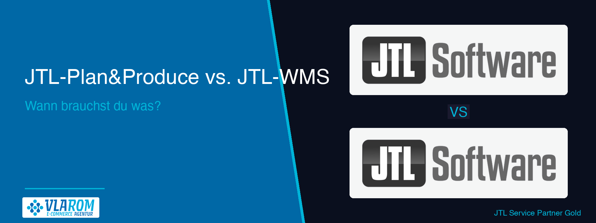 JTL-Plan&Produce-Workbench links und JTL-WMS-Lagerplaetze rechts gegenuebergestellt