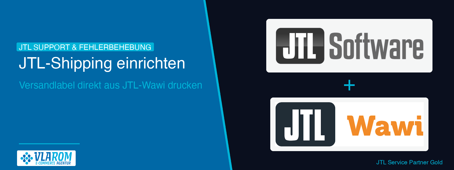 jtl-shipping-einrichten-hero-blog JTL-Wawi Versandverwaltung mit ShippingLabels-Dialog und DHL-Label im Hintergrund