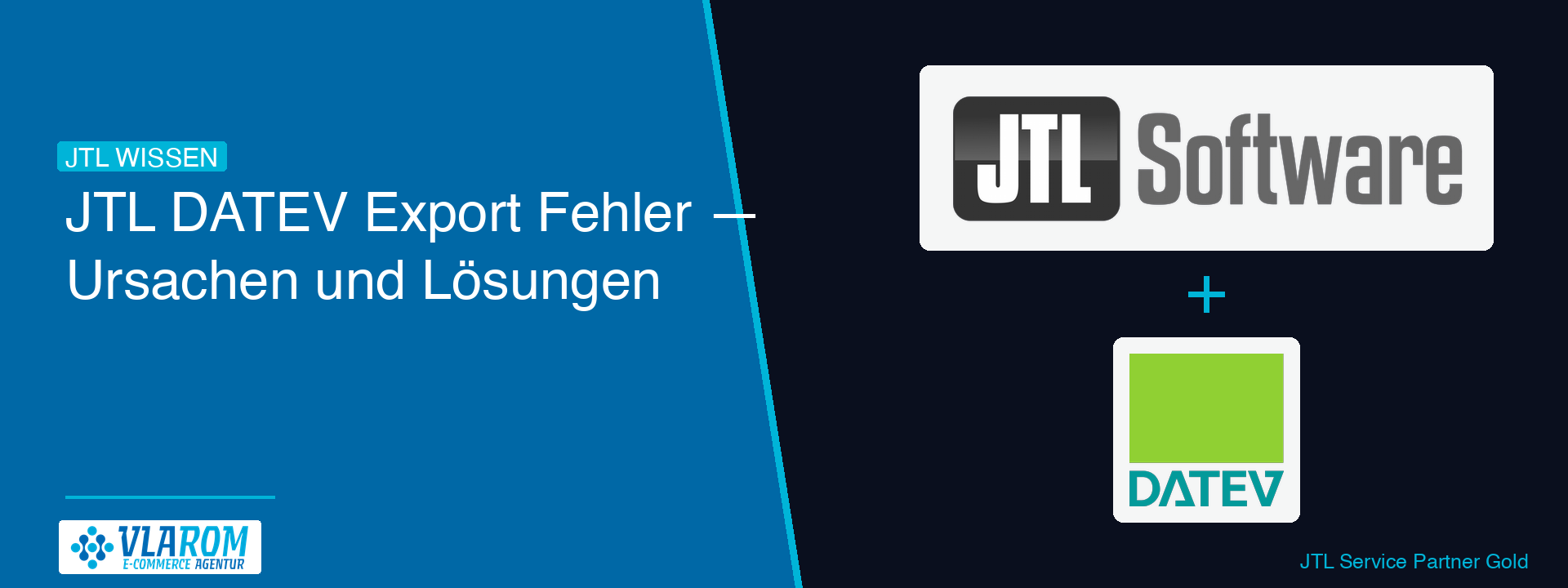 JTL DATEV Export Fehler beheben — JTL2DATEV Konfiguration und SKR-Kontenrahmen