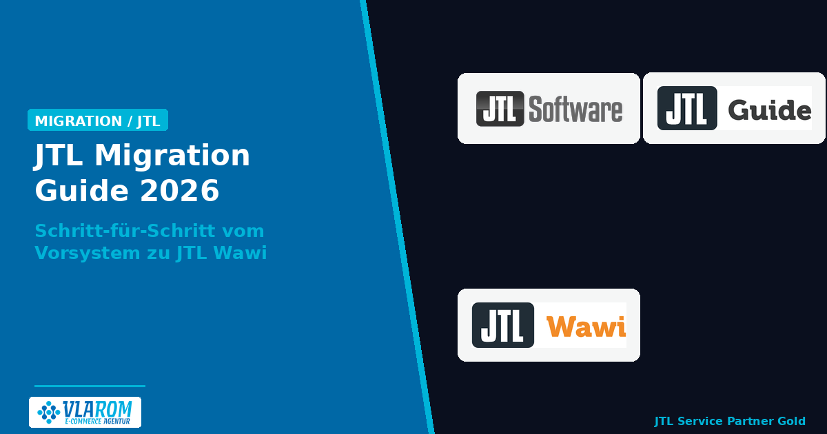JTL Migration Guide 2026: Schritt für Schritt | Vlarom