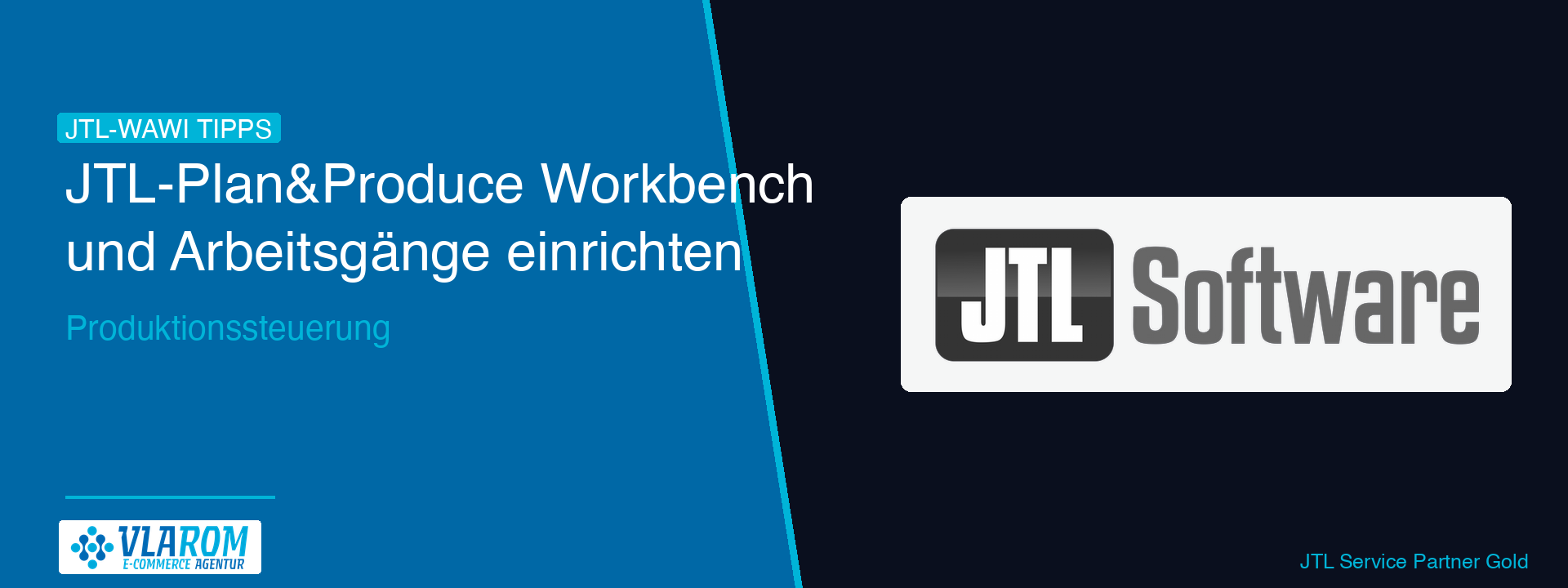 JTL-Plan&Produce Workbench Oberfläche mit Fertigungsauftrag und Arbeitsgängen