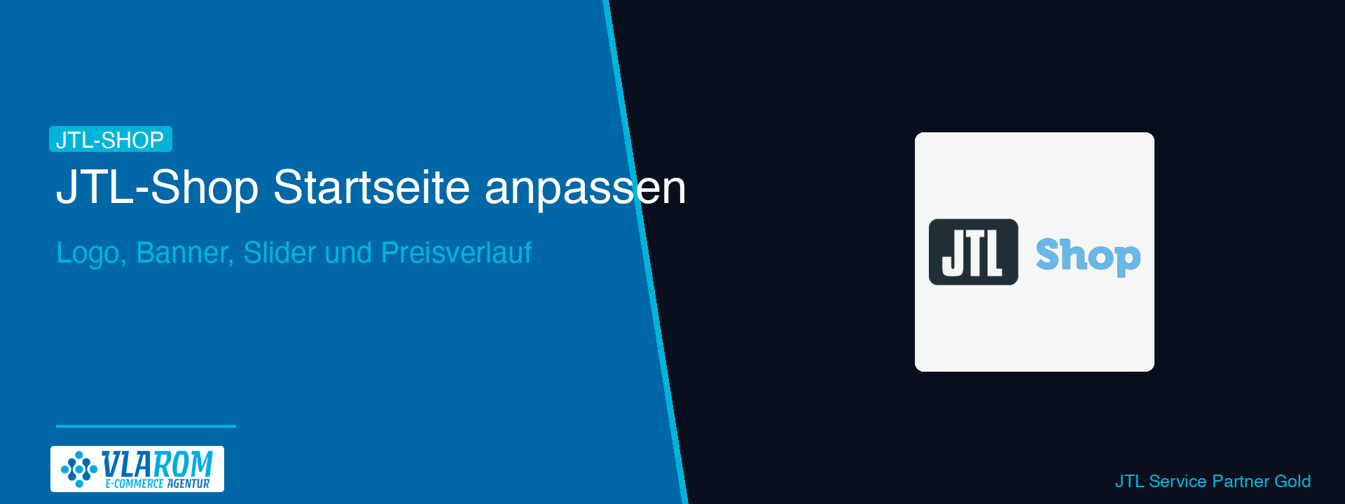 JTL-Shop Startseite anpassen: Logo, Banner, Slider | Vlarom