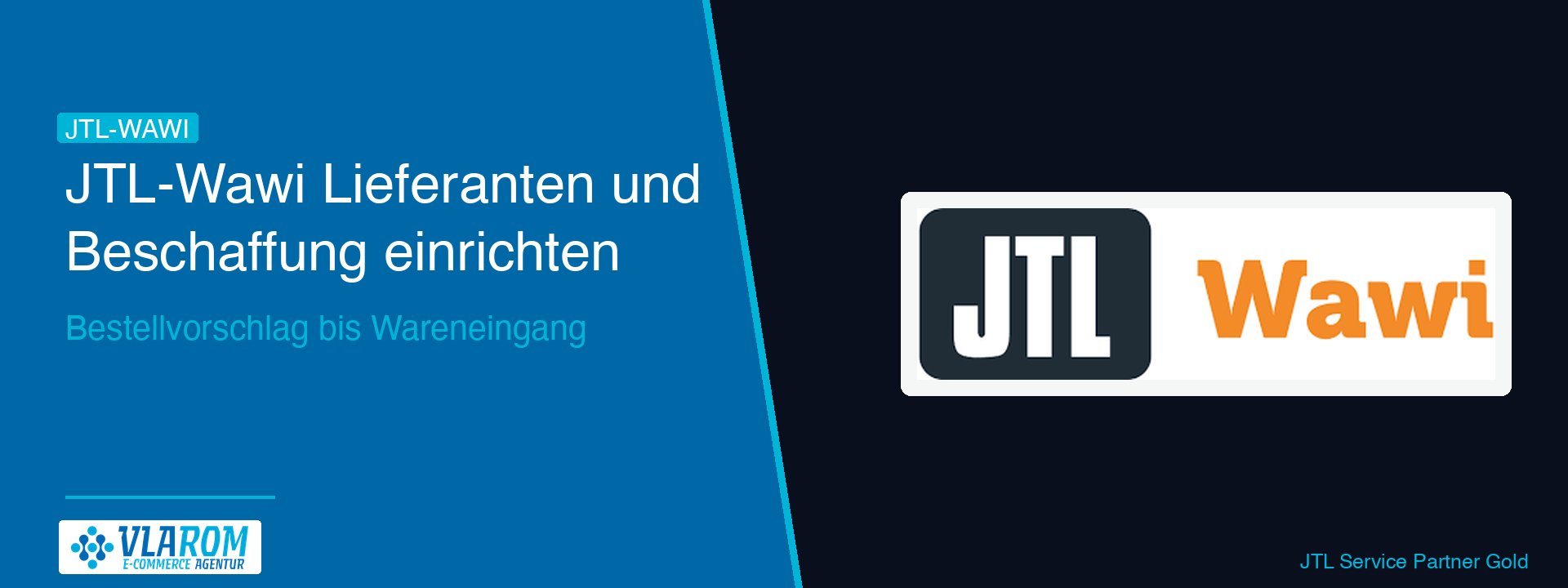 JTL-Wawi Beschaffung einrichten — Vlarom E-Commerce Agentur