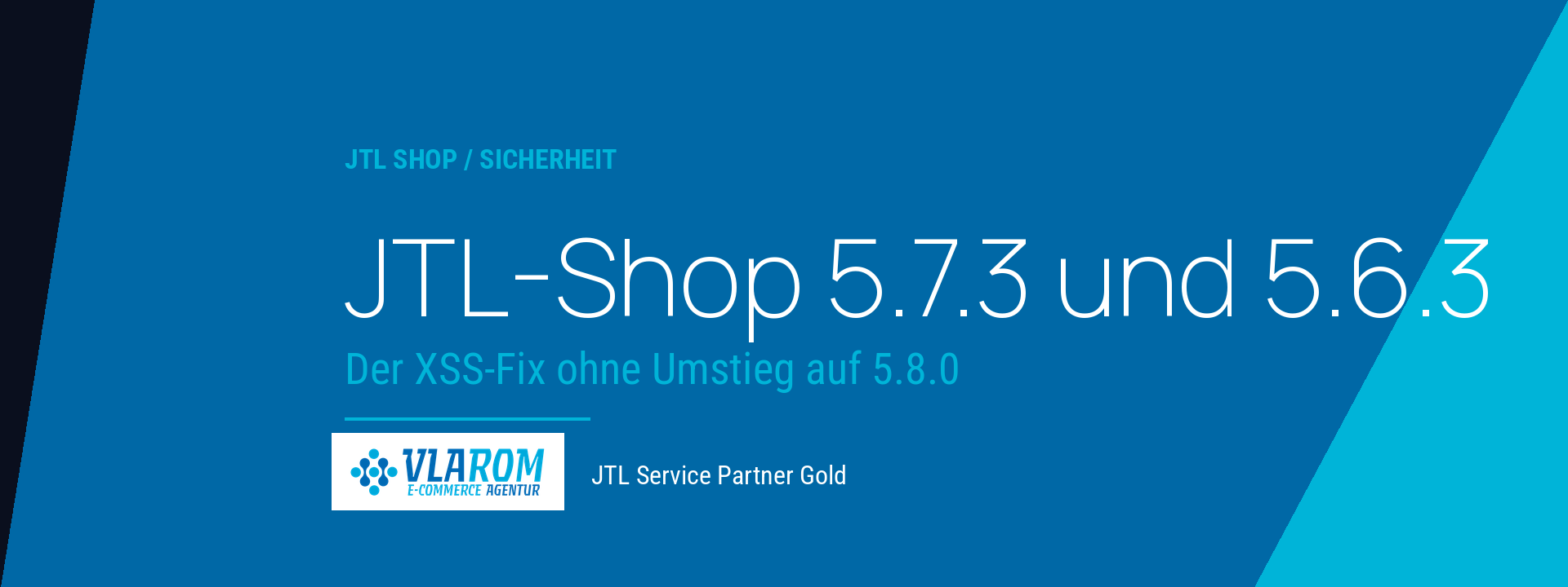 JTL-Shop 5.7.3 und 5.6.3 — XSS-Fix für den Admin-Bereich ohne Umstieg auf 5.8.0