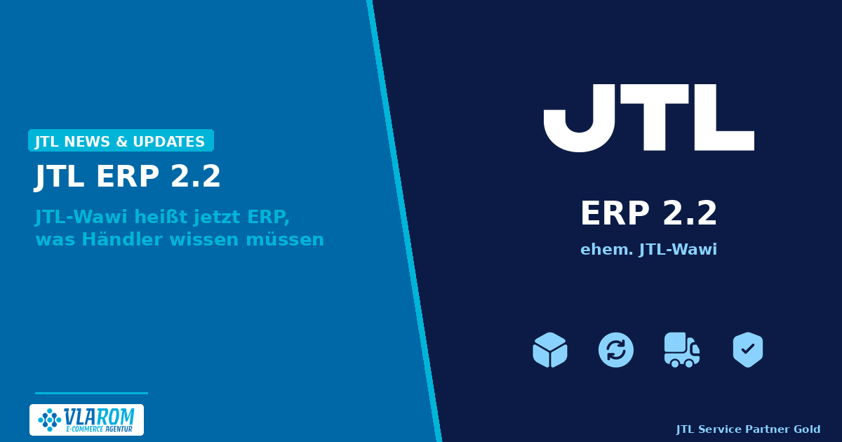 JTL ERP 2.2: JTL-Wawi heißt jetzt ERP